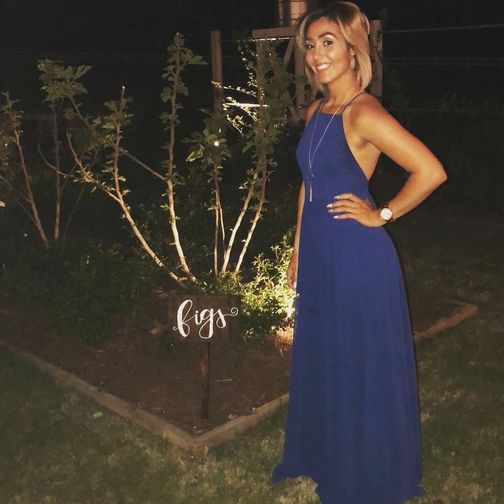 Navy blue Maxi
